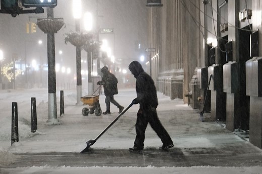 How to get paid by New York City to shovel snow around the neighborhood