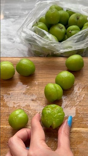 Sour Green Plum Dip