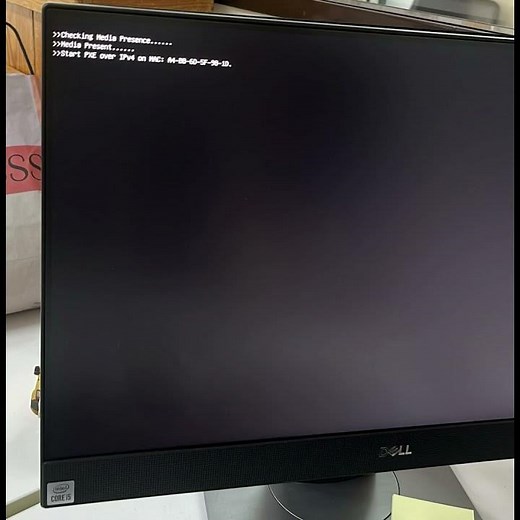 "Checking media presence" error | DELL Technologies