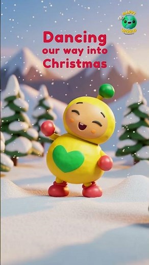 Happy World Xmas with Jingle Bell Rock 🌍🎄 #shorts #kidssongs #nurseryrhymes #christmas #trending