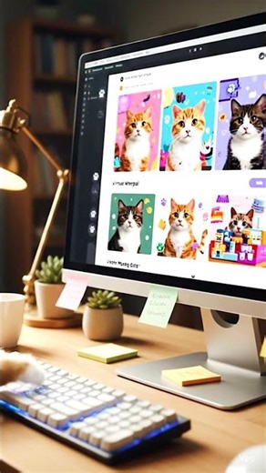 💻🐱 Cat Coding & Building a Website! | Funny Smart Cat Short