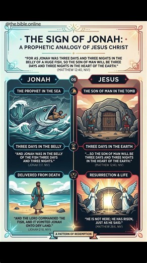 Did You Know Jonah is a Picture of Jesus? 🤯 The Sign of Jonah and The Hidden Meaning!