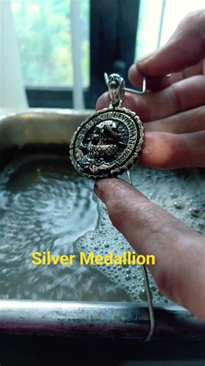 Medallion pendant in 925 Silver 🔥🏴‍☠️ #handmadejewelry #jewelrymaking #medallions