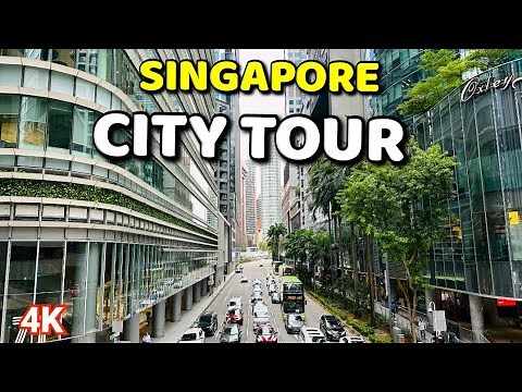Singapore City Tour 2025 | From Tanjong Pagar’s Streets to Marina Bay’s Skyline | Singapore City 4K