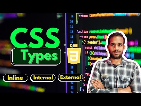 Three way to add css in html document | inline ,internal ,external