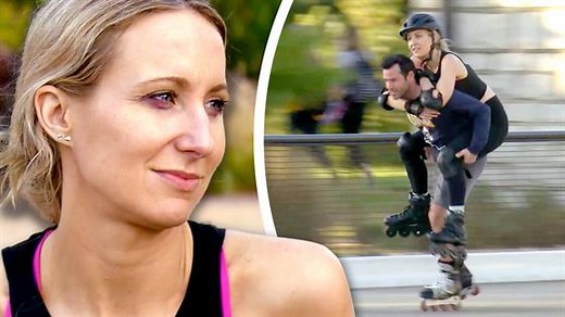 Nikki Glaser Goes Rollerblading With Ex Chris Convy