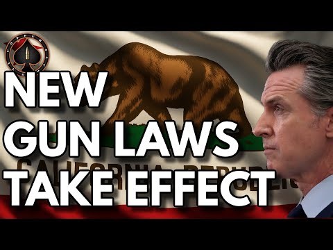 Beware: New California Gun Laws Taking Effect Soon