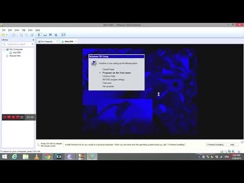 How to Run Windows 95 ISO on VMware