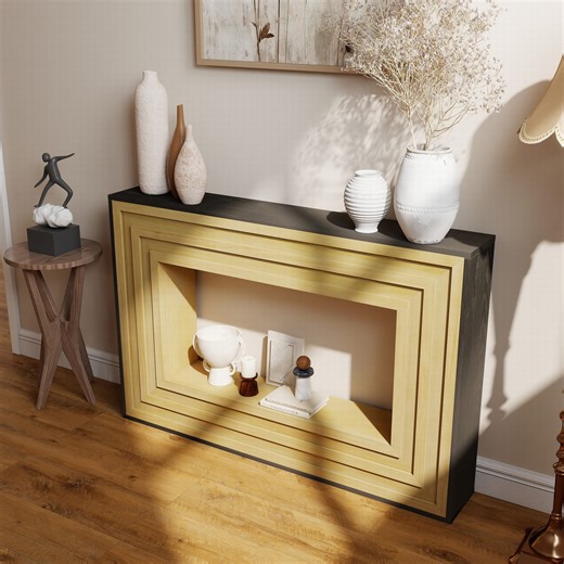 Latitude Run® Elara 47.24" Wood Console Table | Wayfair