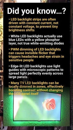 Mind-bending facts about DIY LED backlighting and how it really works