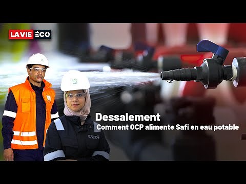 Au cœur de la station de dessalement du groupe OCP à Safi
