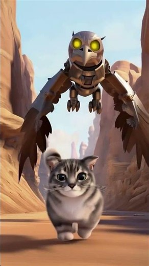 This Cat Grew Robot Wings!...From Running... to Flying!