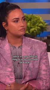 Demi Lovato discusses her personal battles with addiction and relapse in this poignant and dramatic episode of The Ellen DeGeneres Show. 🌟💔 The gifted singer and actress candidly details her experience, highlighting the difficulties she encountered while seeking treatment as well as the insights she discovered along the way. 🎤🚫 Demi talks about the stresses and triggers that caused her to relapse, the value of forgiving oneself, and the actions she's made to improve her health and quality of