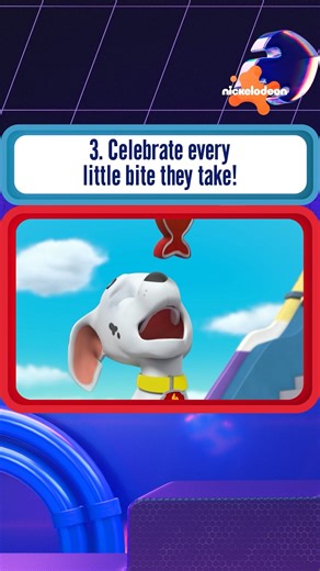 Here's some tips on how to deal with a picky eater! 🐾🩵 #pawpatrol #pawpatroltotherescue | Nick Jr.