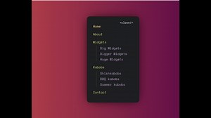 Build a Responsive Navigation Menu Using CSS3 Gradient & Transition in HTML5
