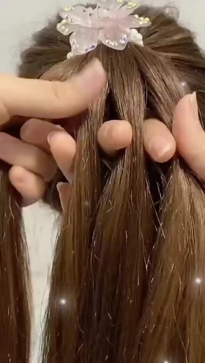 Four-Strand Braid Super Slow Motion Tutorial