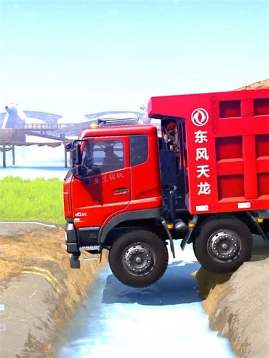 Spintires: MudRunner -SHACMAN DELONG X3000 Towing a Truck on a Snowy Road Ep375