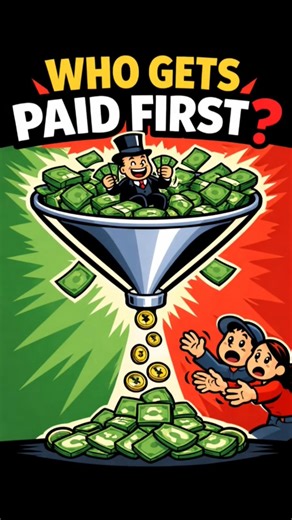 Who Gets Paid First When New Money Is Created #shorts #viral #finance #Economics