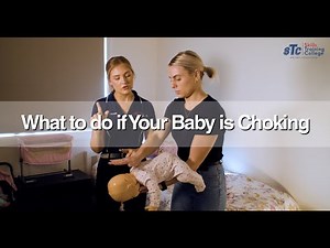 First Aid For A Choking Baby | Advice To Save A Baby's Life