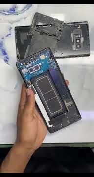 Samsung Galaxy note 8 Battery change. #smartphone #mobilereparingclasses #mobilephonerepair #repair