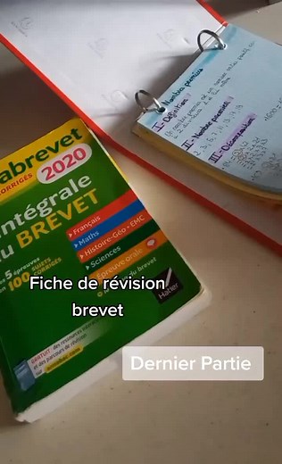 Fiche de révision Geo Histoire EMC Français SVT SPC 3ème brevet #ecole #brevet #college #3eme #fichederevisions #fyp #foryou