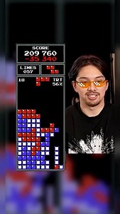 What a DIRTY TETRIS!?!😱😎💥 #tetris #thuglife #dirty | Classic Tetris World Championship