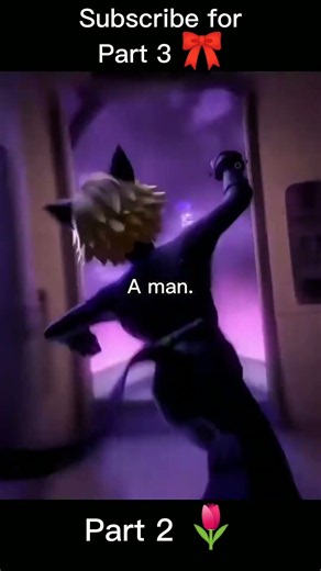 Bro was never just a boy… HE'S THE MAN 🐈🖤💫💋 | Part 2 #miraculous #edit #shorts #catnoir #ladybug