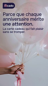 Un anniversaire ? Faites plaisir à tous les coups : offrez une carte multi-enseignes, utilisable plusieurs fois 🎁 | Carte cadeau illicado
