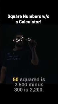 Square 47 in Seconds — No Calculator!