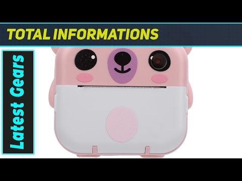 1080P Instant Print Camera: The Coolest Gift for Creative Kids!