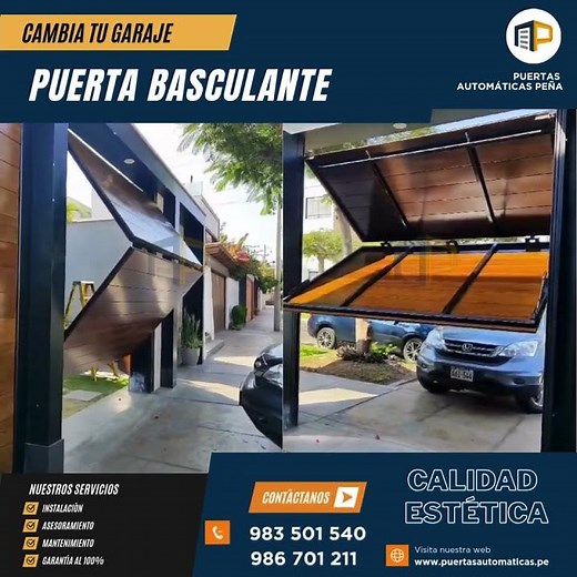 ✅ PROYECTO TERMINADO - INSTALACIÓN DE PUERTA BASCULANTE ✅