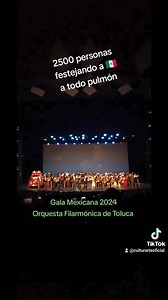 ¿Todavía habrá quien piense que los conciertos de orquestas son aburridos 🤔 ? La Orquesta Filarmónica de Toluca el Mtro. Gerardo Urbán Y Fernández y el Mariachi Angeles de Calimaya nos hicieron vivir #LoEmocionanteDelArte en su Gala Mexicana 2024 #vivamexico🇲🇽 #Toluca #Mexico #musicamexicana | CulturArte