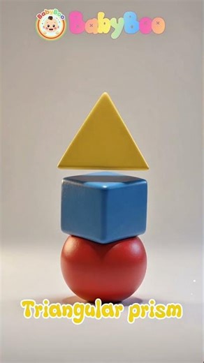 Learn 3D Shapes with Baby Boo! | BabyBoo Kids Education
