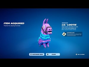 How To Get Lil Lootie Sidekick for FREE In Fortnite! (Unlocked LEGO Lil Lootie Sidekick Style)