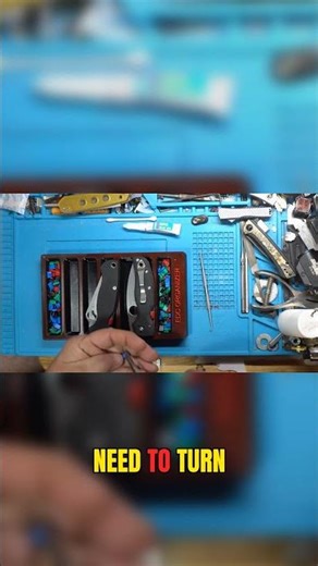 Shaman Knife Button Install: Don't Miss This Detail! #edc #spyderco