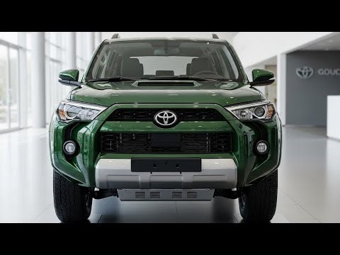 Toyota 4Runner 2026 Green Colour – Ultimate Off-Road SUV | Bold Design & Powerful Performance