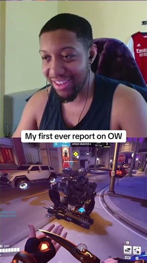 Overwatch: AFK Winston my first ever report #overwatch2 #overwatch #afk