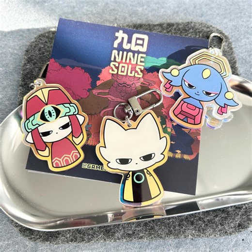 Nine Sols 7 Character Acrylic Keychain Collection – Gamer Gift - Etsy