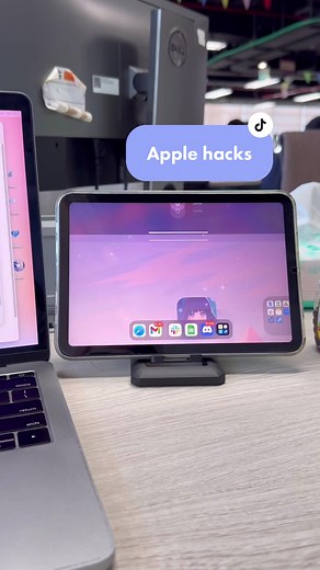 Apple hacks 🍎 #applehacks #ipadmini6 #pcsetup #multitasking | iPad Hacks