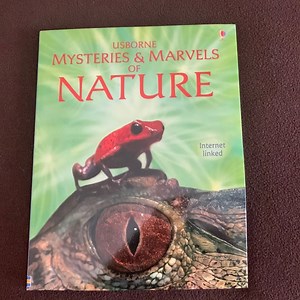 Usborne mysteries & marvels of nature book - like new