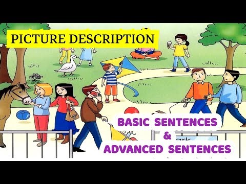 English Practice Through Picture Descriptionb⭐⭐