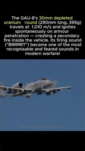 Why the A-10's 30mm Shells are "Milk Bottle" Sized 🥛