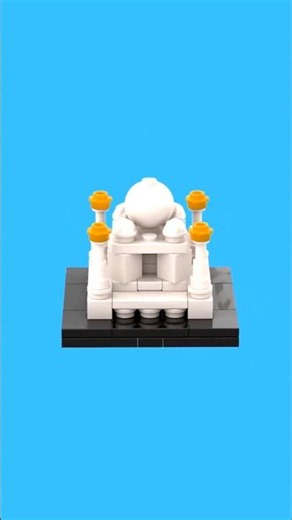 Lego Mini Taj Mahal Speed Build 🤯