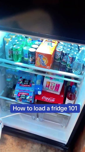 How to load a fridge 101