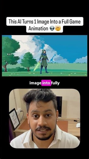 This AI Turns 1 Image Into a Full Game Sprite Sheet Instantly #gamedev #aitools