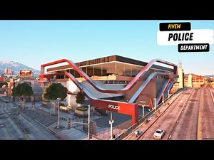 Fivem police department | Fivem Mods | Interior & map for Roleplay | FiveM mlo store