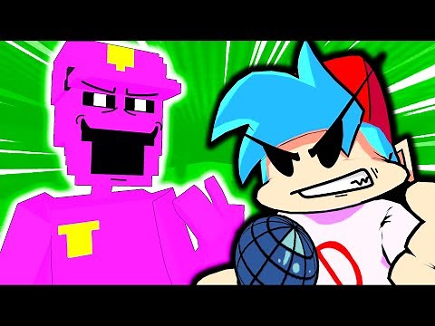 Afton V.S Boyfriend in Friday Night Funkin' VR - (VRChat: FNF Mod | Funkin' at Freddy's: Purple Guy)