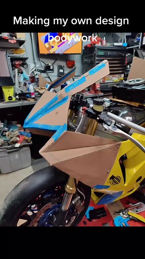 Designing Unique Race Bodywork for Honda VFR800 Motorcycle