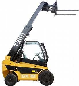 [Hot Item] Telescopic Forklift Truck Handler 3ton Load Capacity 2000mm Reach Boom 3ton 4m Lifting High Widely Using Hot Sale with Bale Bucket