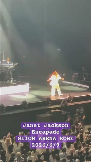 Janet Jackson - Escapade , GLION ARENA KOBE , 2026/6/9 #janetjackson #escapade #glionarenakobe